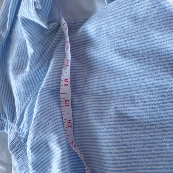 Grigoropoulos Athanasia on or off the shoulder 100% Cotton Blouse Made in Greece - Picture 6 of 9